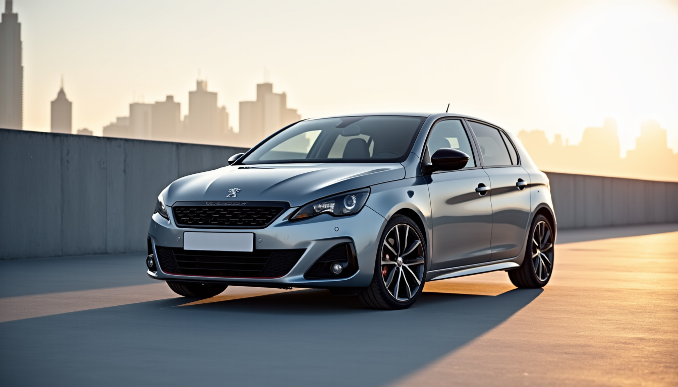 Vue de trois quarts avant d