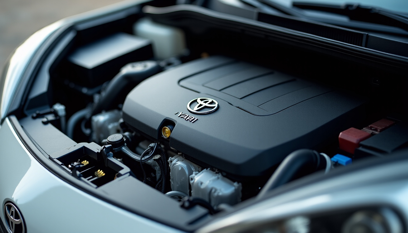 Détail du moteur hybride 1.5L du Toyota Yaris Cross