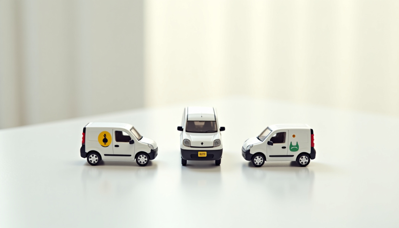 Illustration des différentes motorisations disponibles pour le Renault Kangoo Van en 2026: essence, diesel et électrique