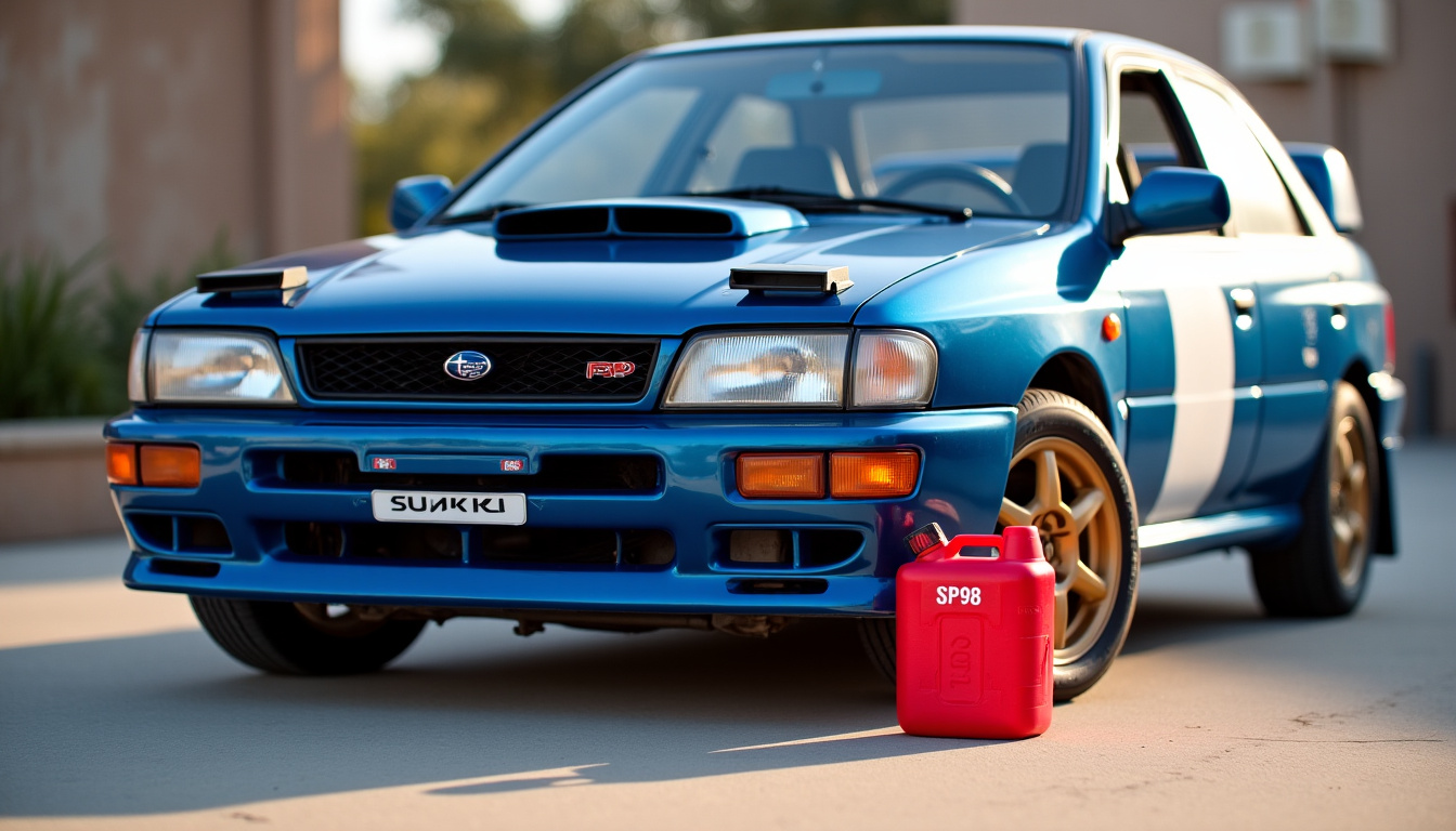 Subaru Impreza WRX équipée d