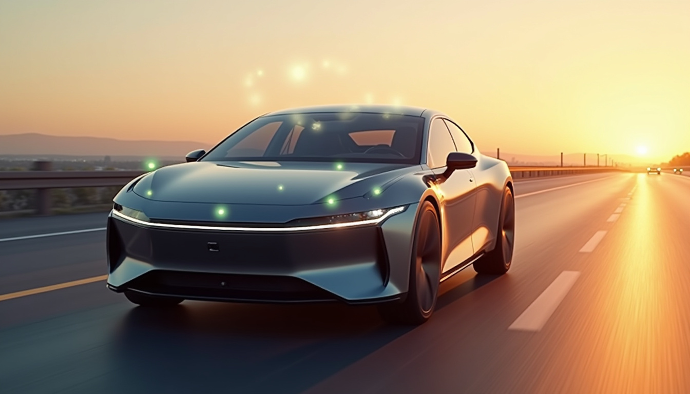 Système XPILOT ASSIST en action, montrant les capteurs et caméras du XPeng G6