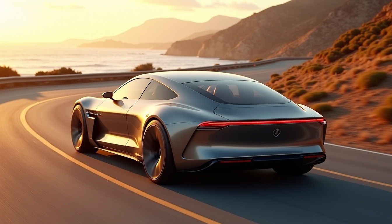 XPeng G6 en accélération sur une route sinueuse, montrant sa stabilité et son design dynamique